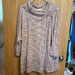 Cowl Neck Long Sleeve size 2x